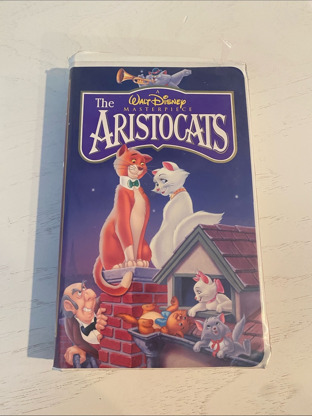 Walt Disney The Aristocats VHS - Purple Cover